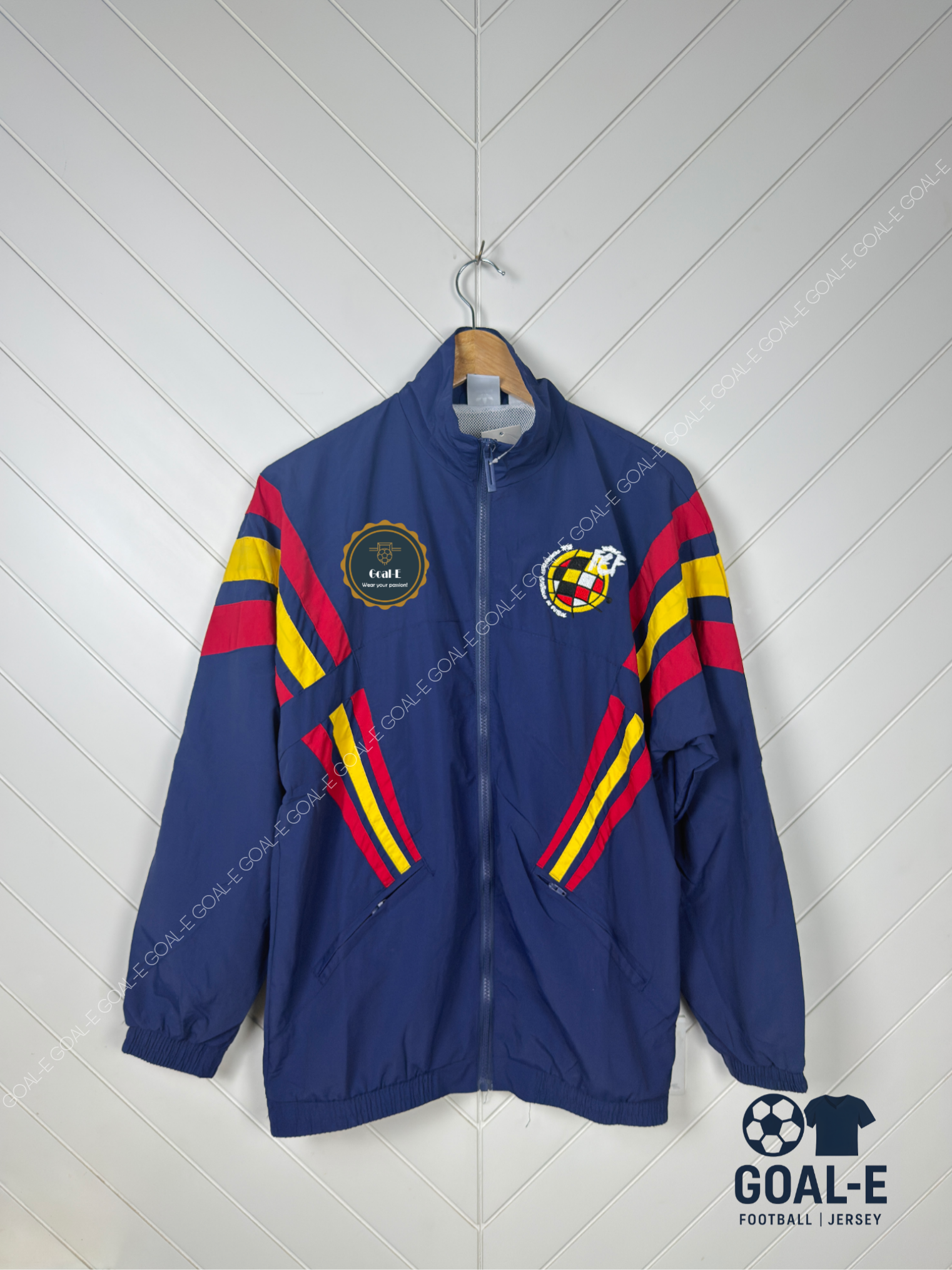 Spain 1996 Retro Windbreaker - Image 2