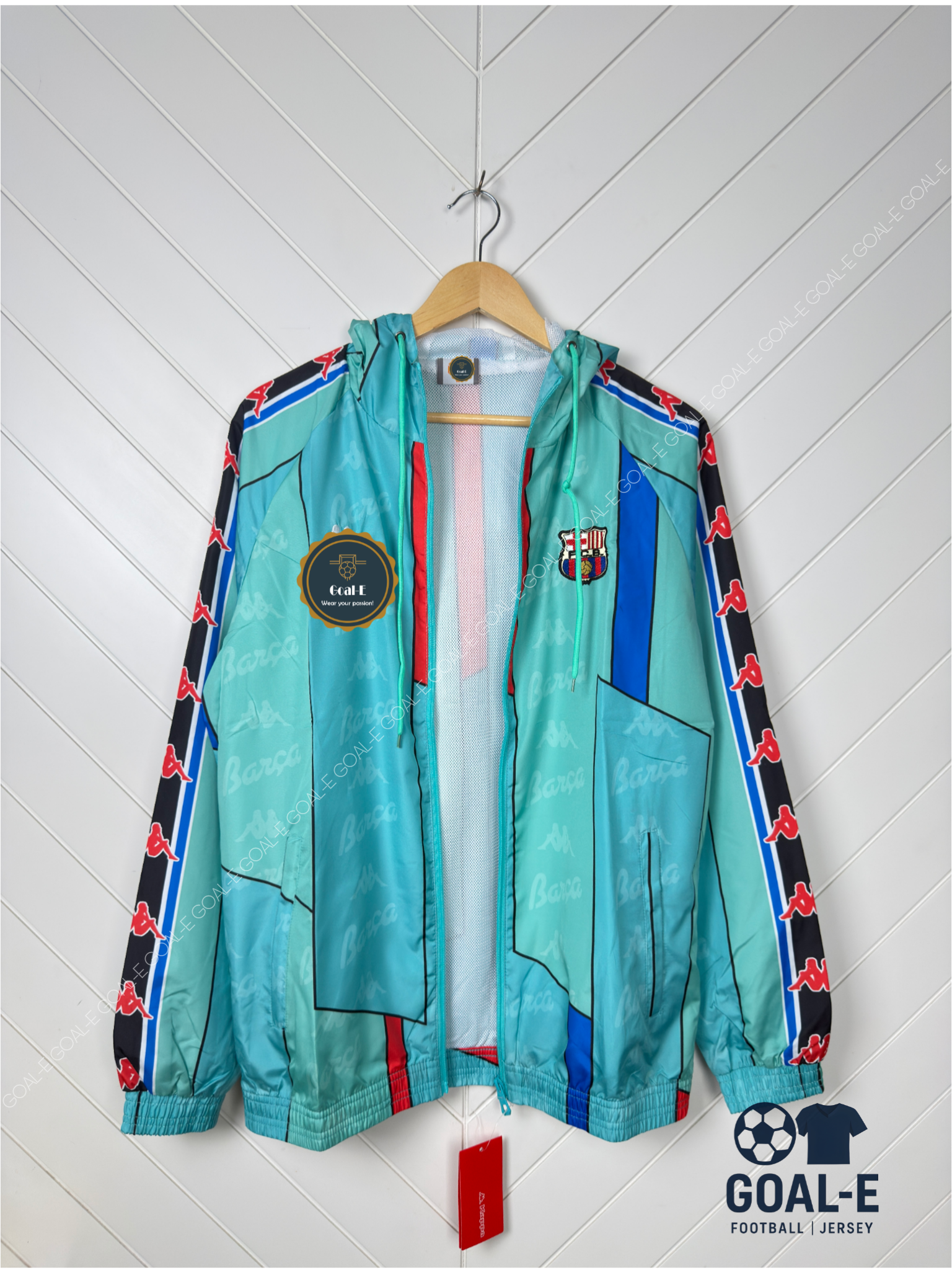 Barcelona 1996 Retro  Windbreaker - Image 3