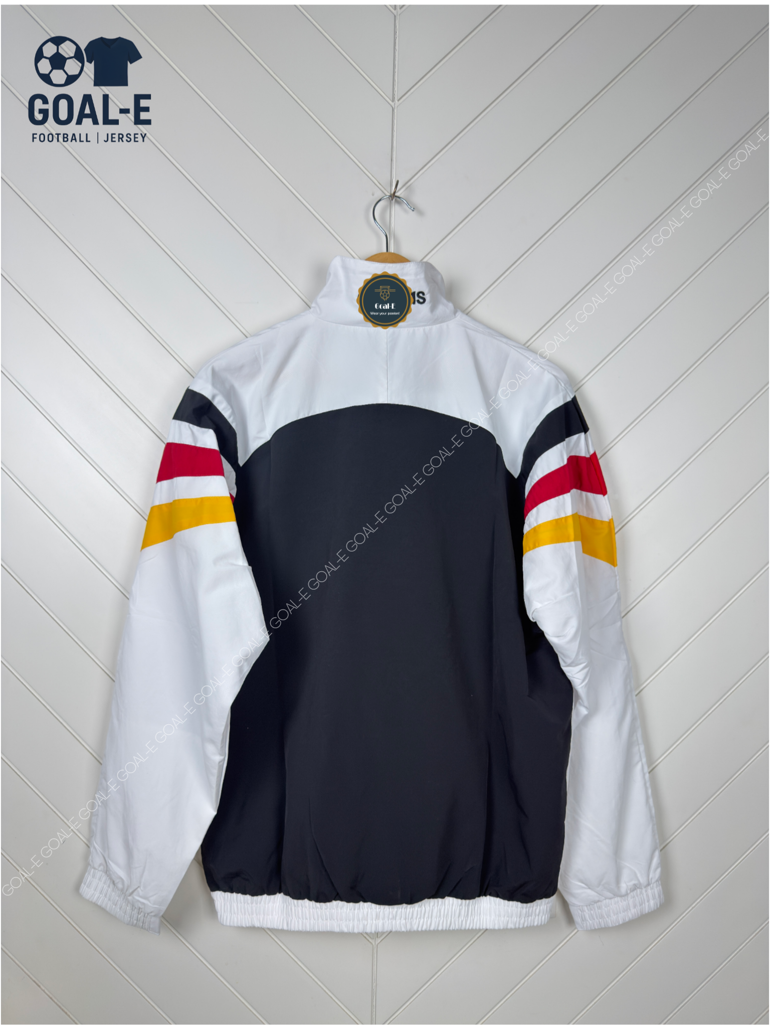 Germany 1996 Woven Track Retro Windbreaker - Image 5