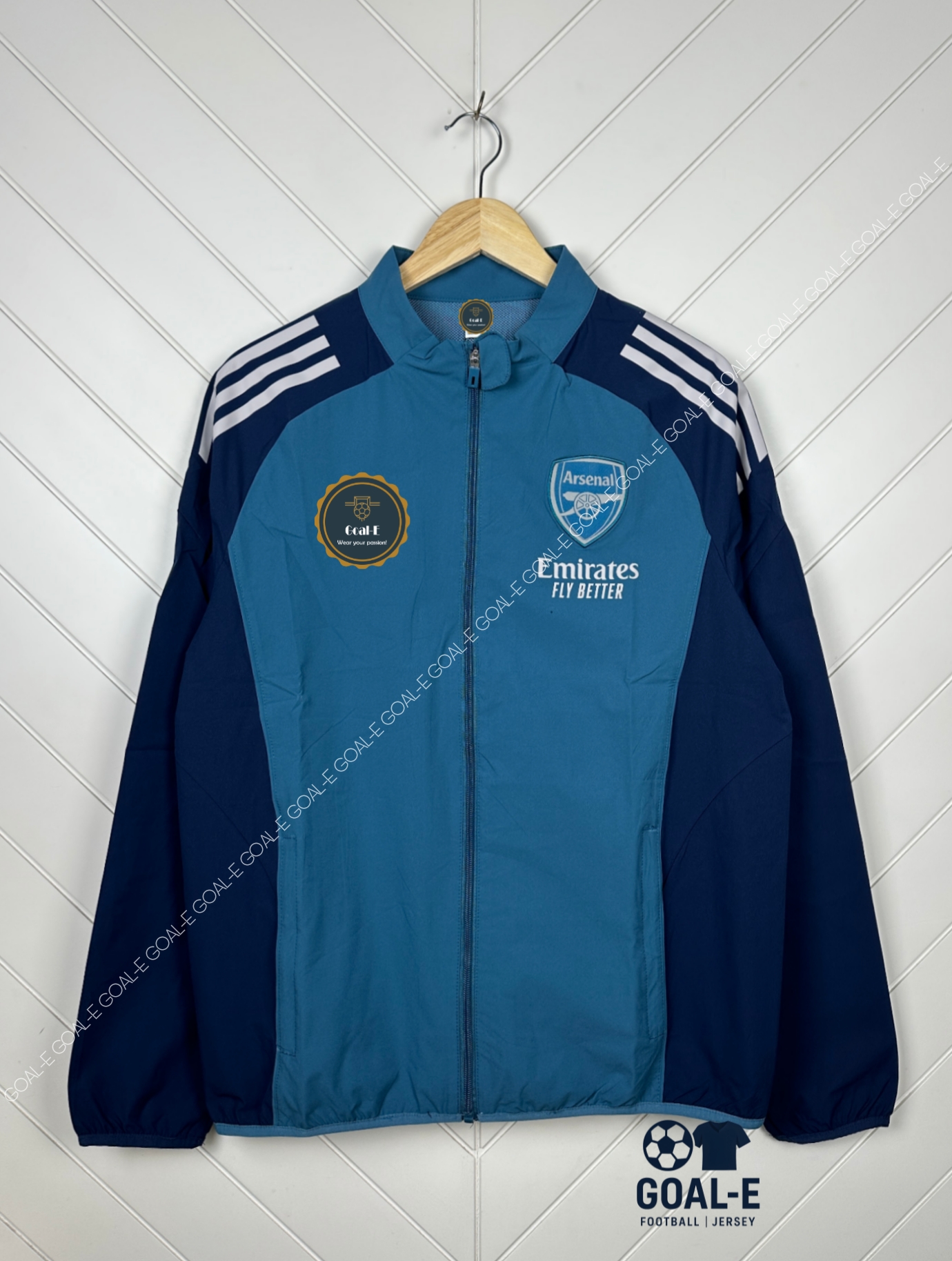 Arsenal 2025-26 Pre Match Windbreaker