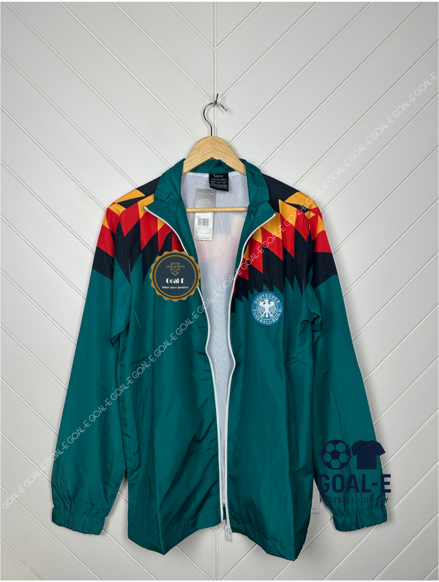 Germany 1994 Retro Windbreaker - Image 2