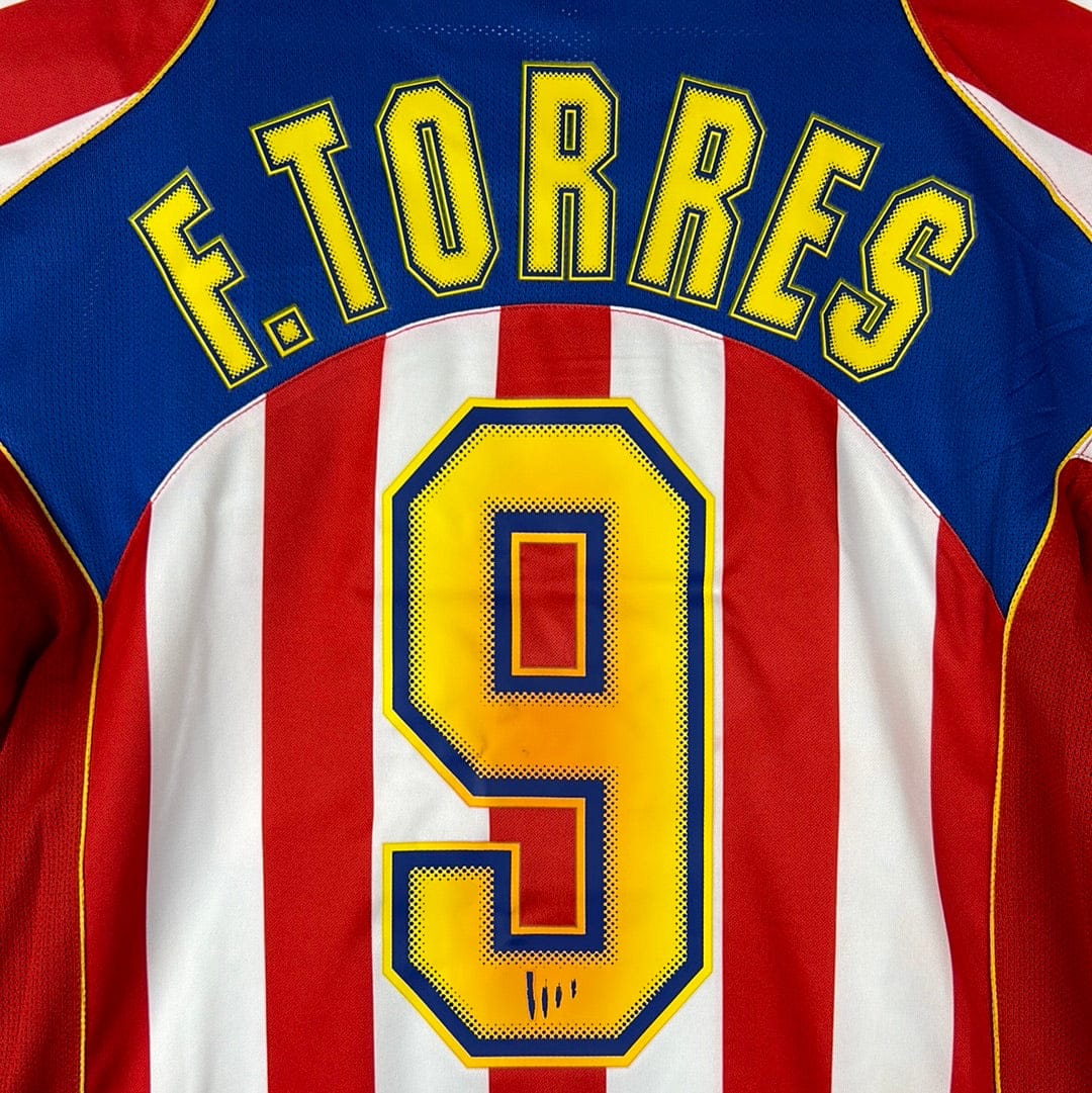 Atletico Madrid 04-05 Home Kit - Image 3
