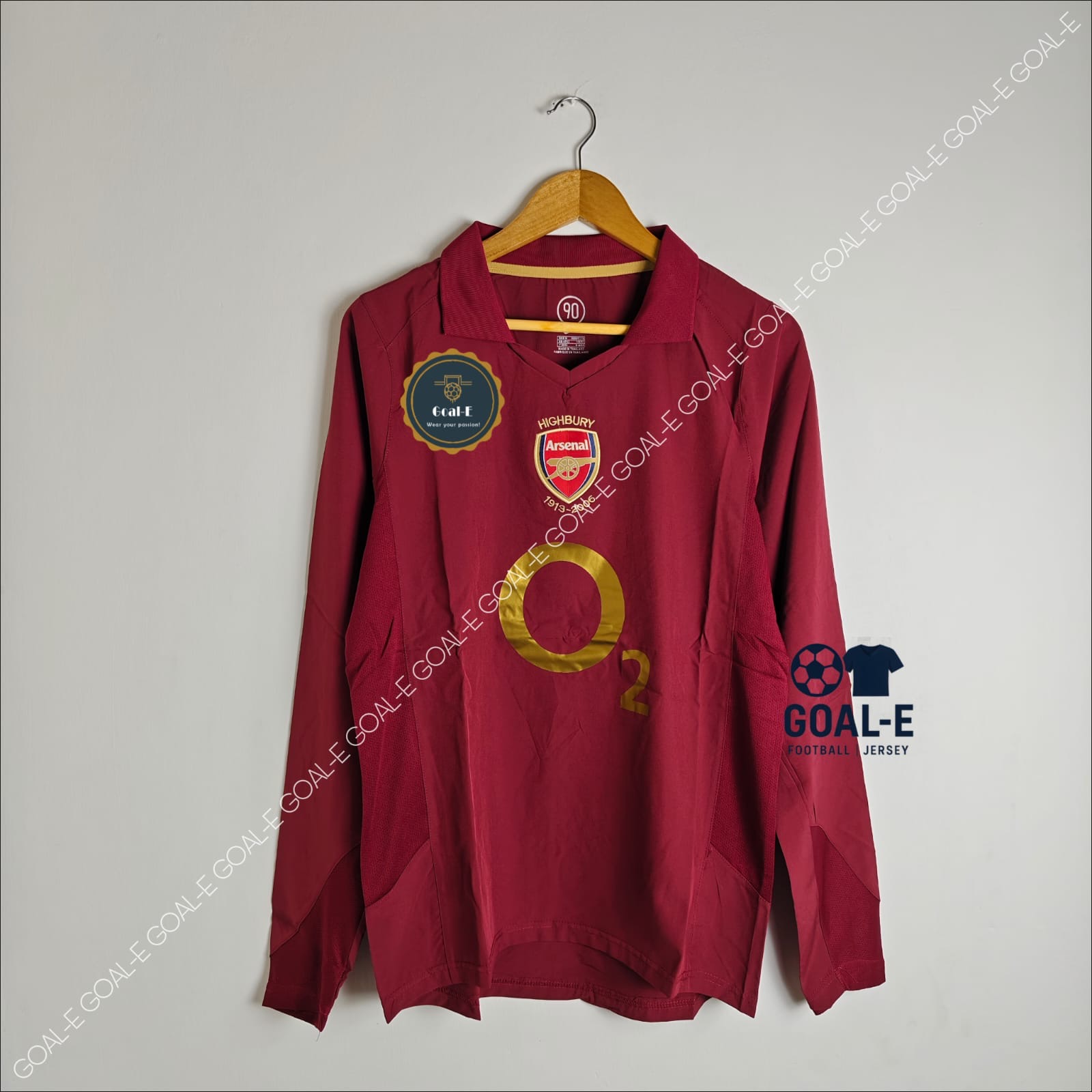 Arsenal 06/07 Home Kit (Full Sleeves)