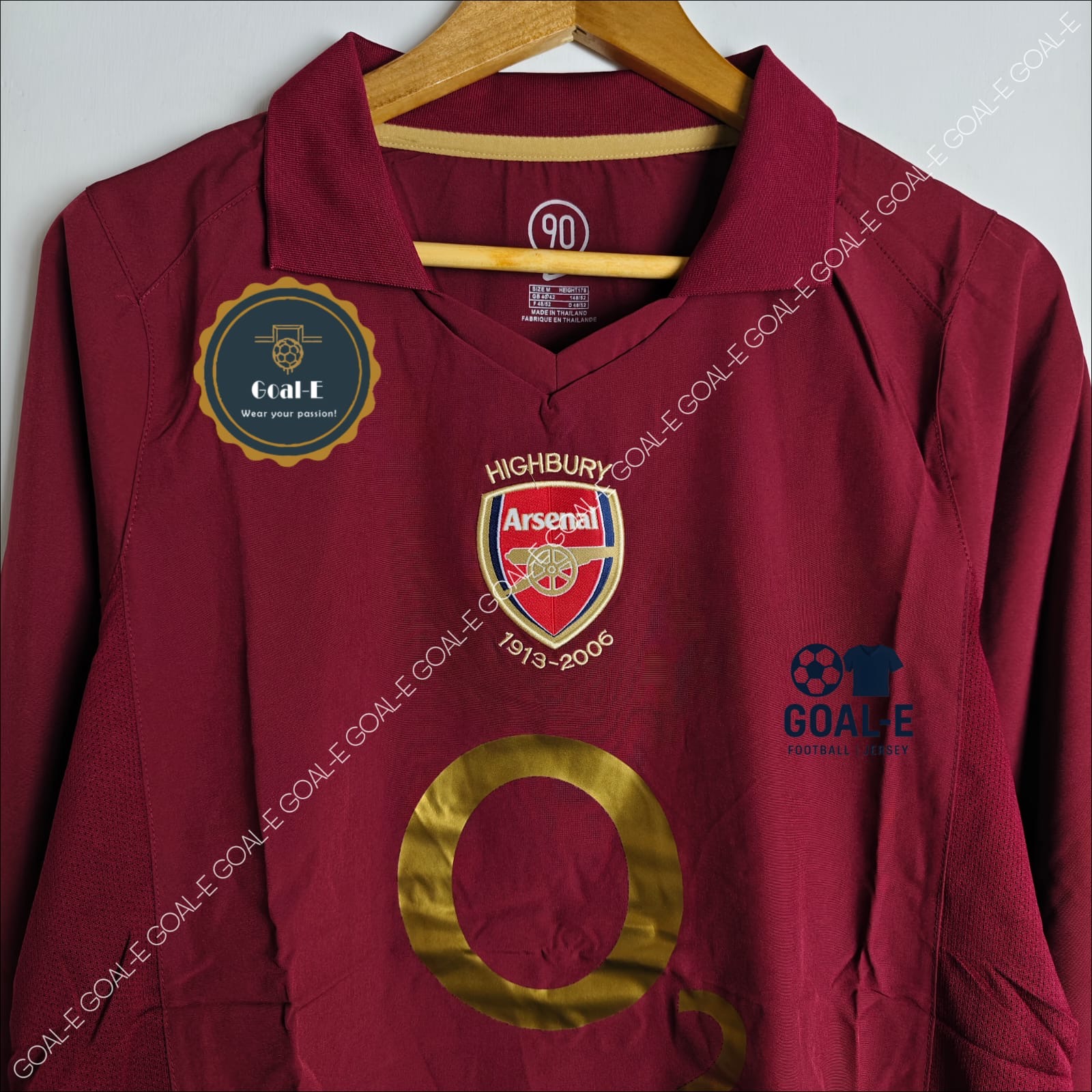 Arsenal 06/07 Home Kit (Full Sleeves) - Image 3