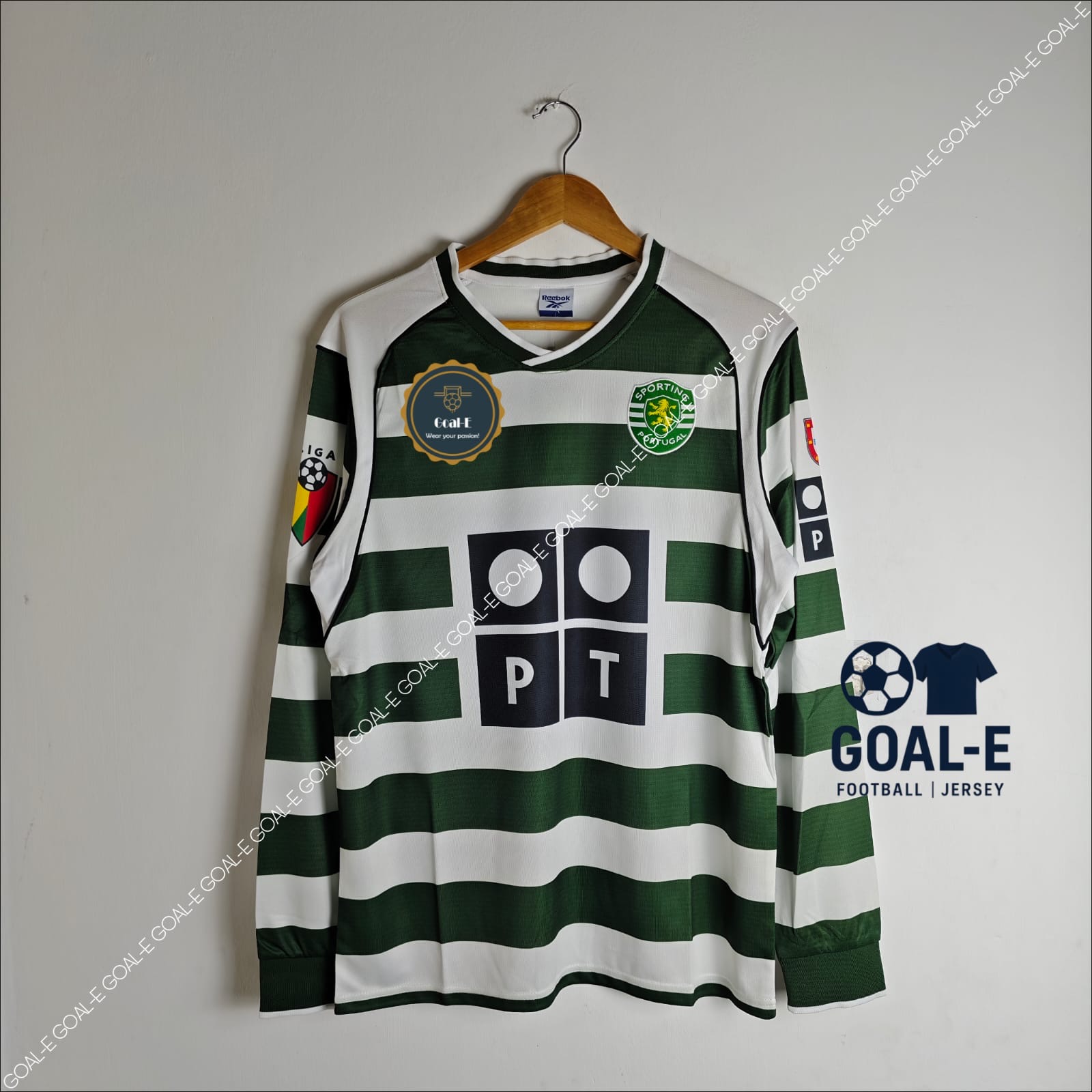 Sporting CP 03/04 Home Kit (Full Sleeves)