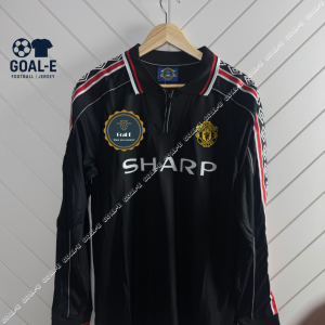 Manchester United 1998 Black Retro (Full Sleeves)