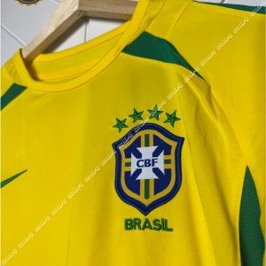 Alternative view of Brazil 1998 Home Kit (Full Sleeves)