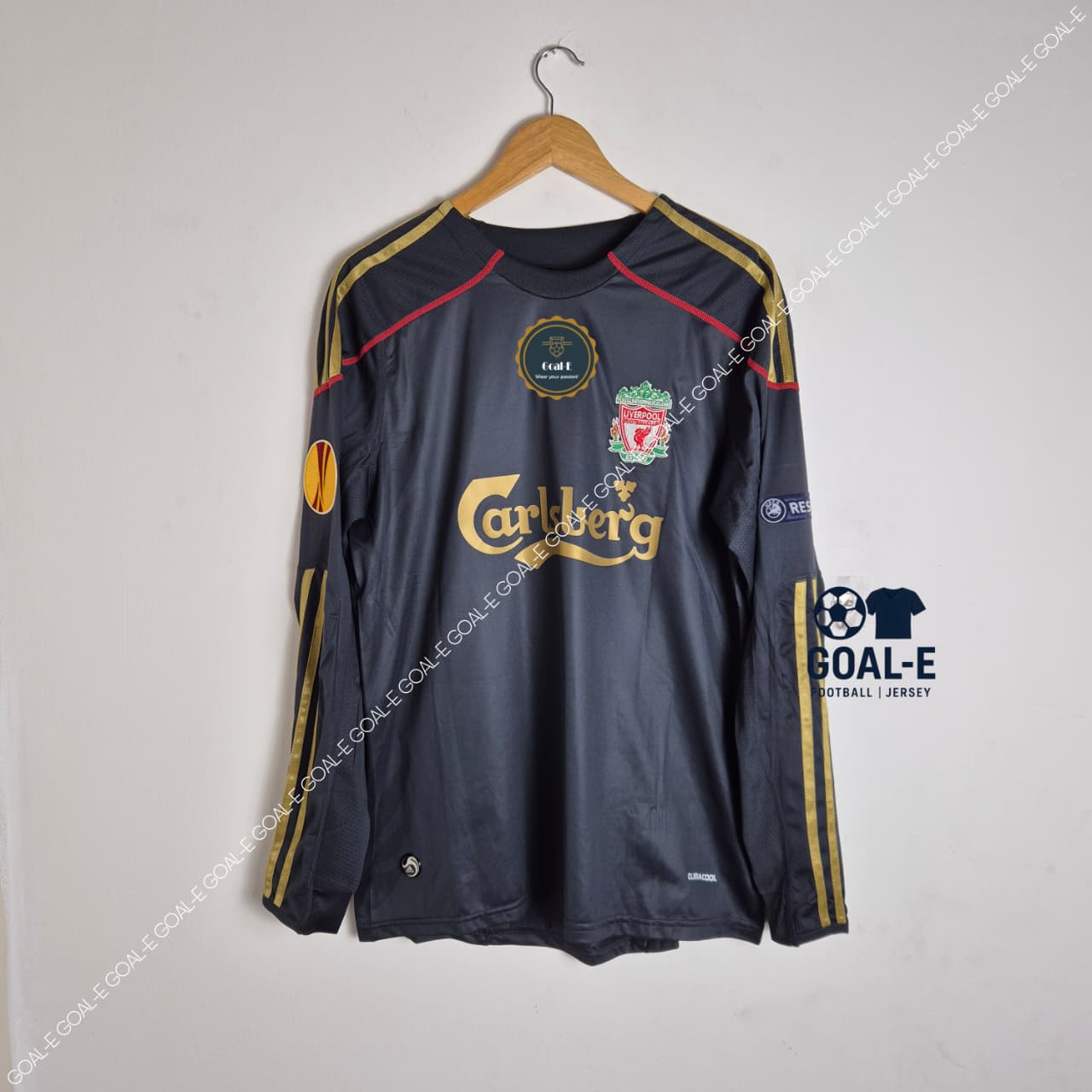 Liverpool 2009/10 Away Kit (Full Sleeves)
