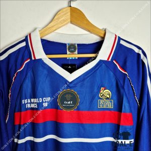 Alternative view of France 1998 Home Kit (Full Sleeves)