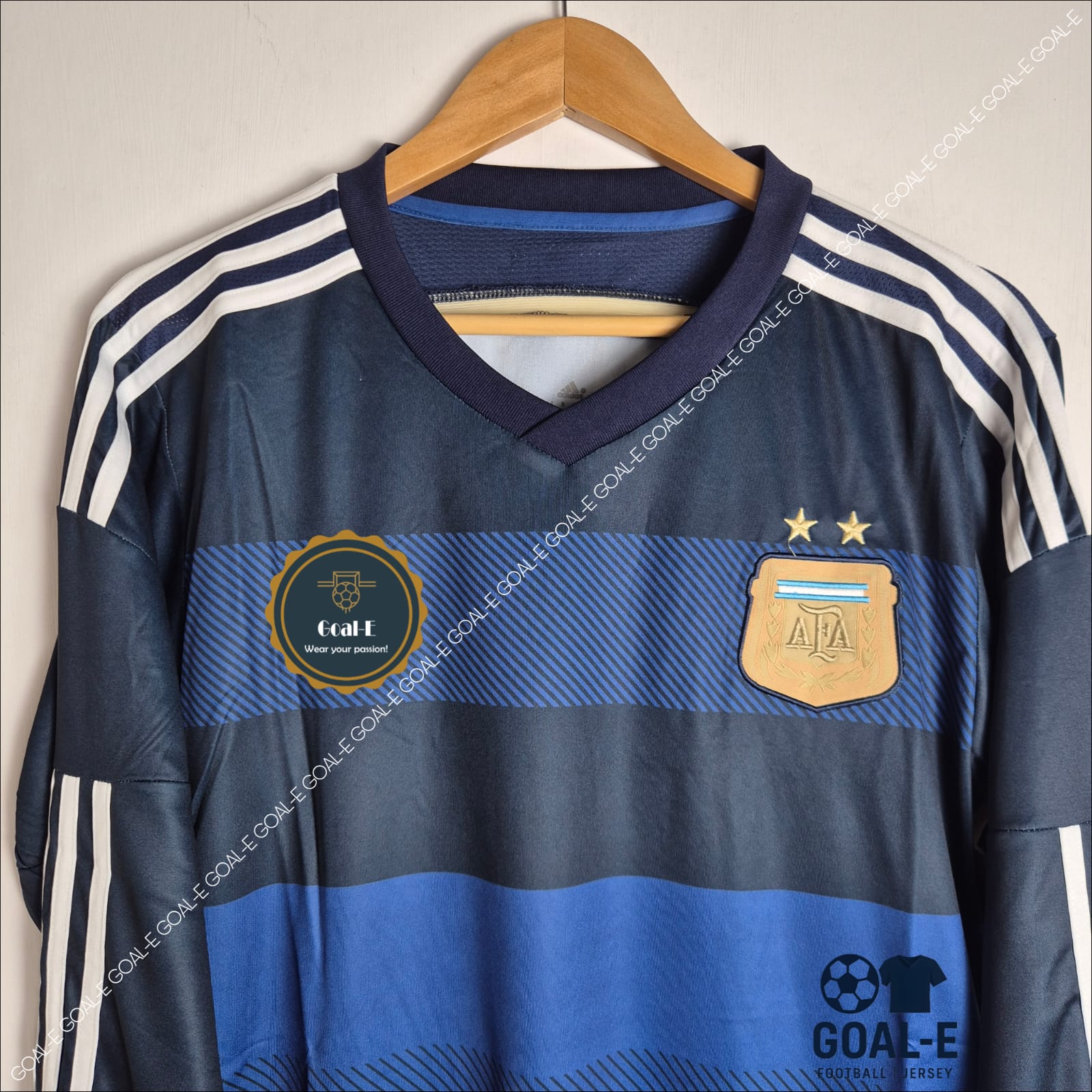Argentina 2014 WC Away Kit (Full Sleeves) - Image 2