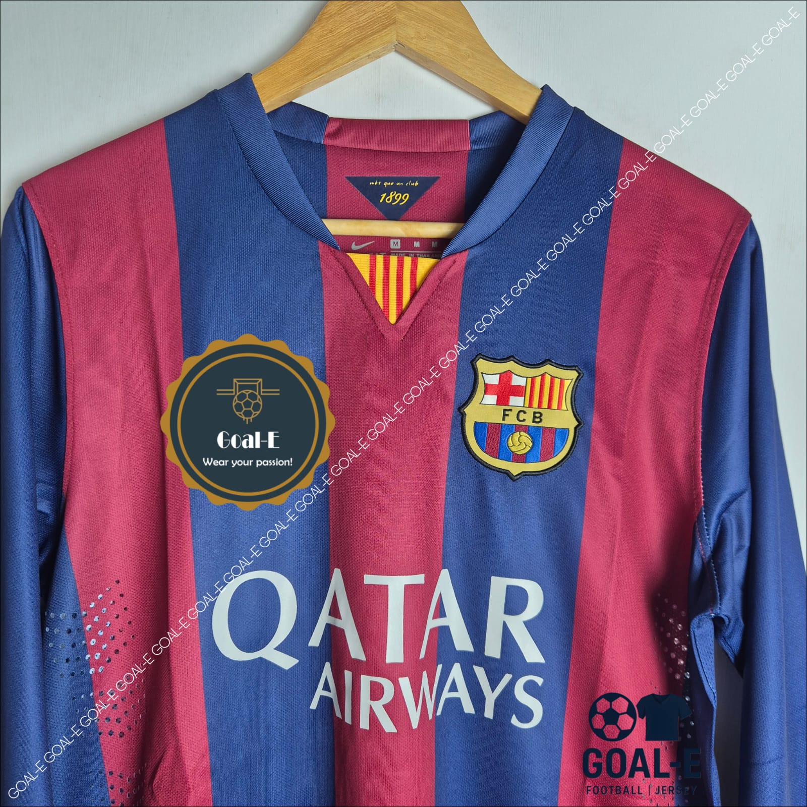 Barcelona 2014/15 Home Kit (Full Sleeves) - Image 2
