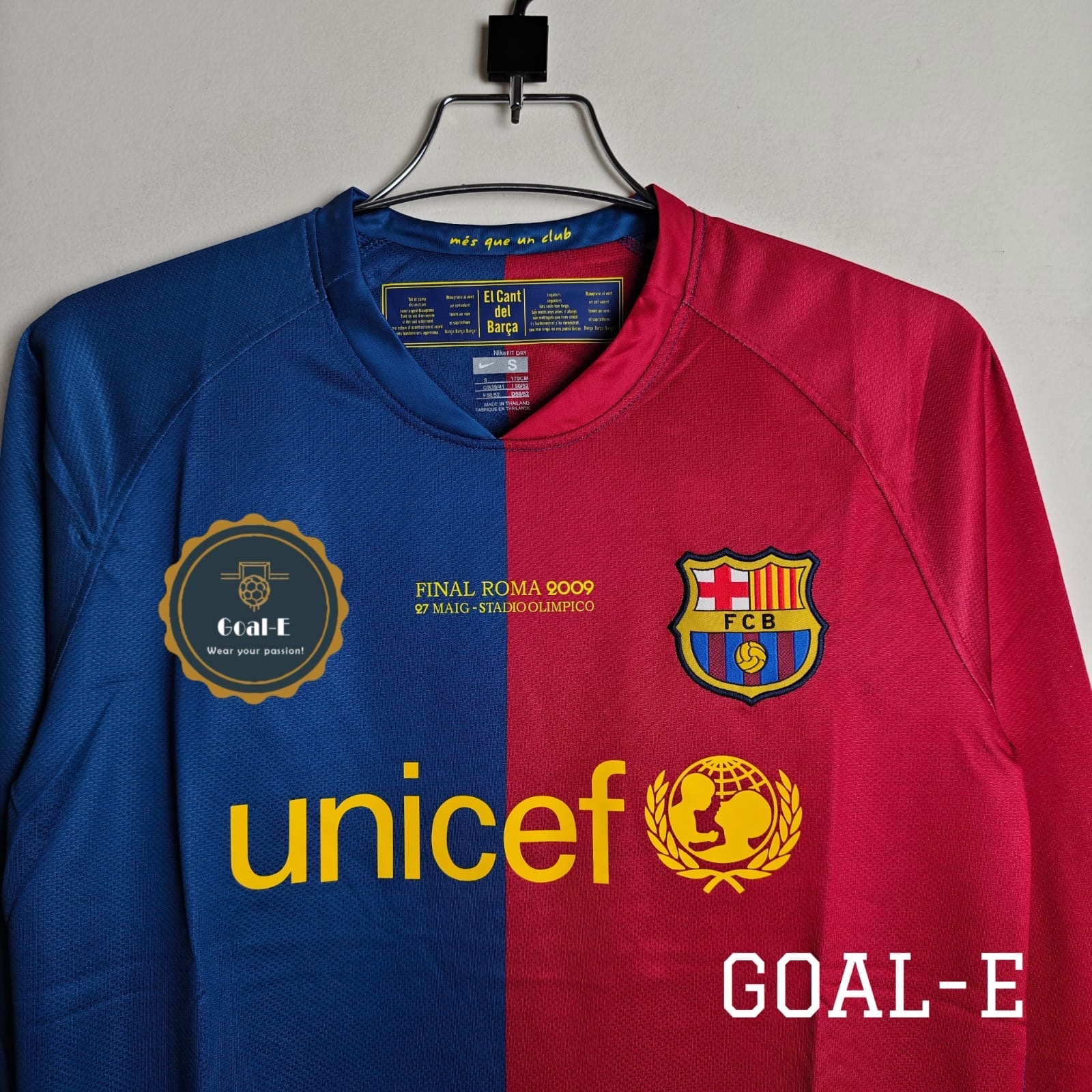 Barcelona 08/09 Home Kit (Full Sleeves) - Image 2