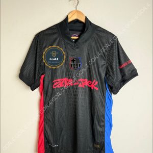 Barcelona 2024/25 Away Kit feat. Travis Scott