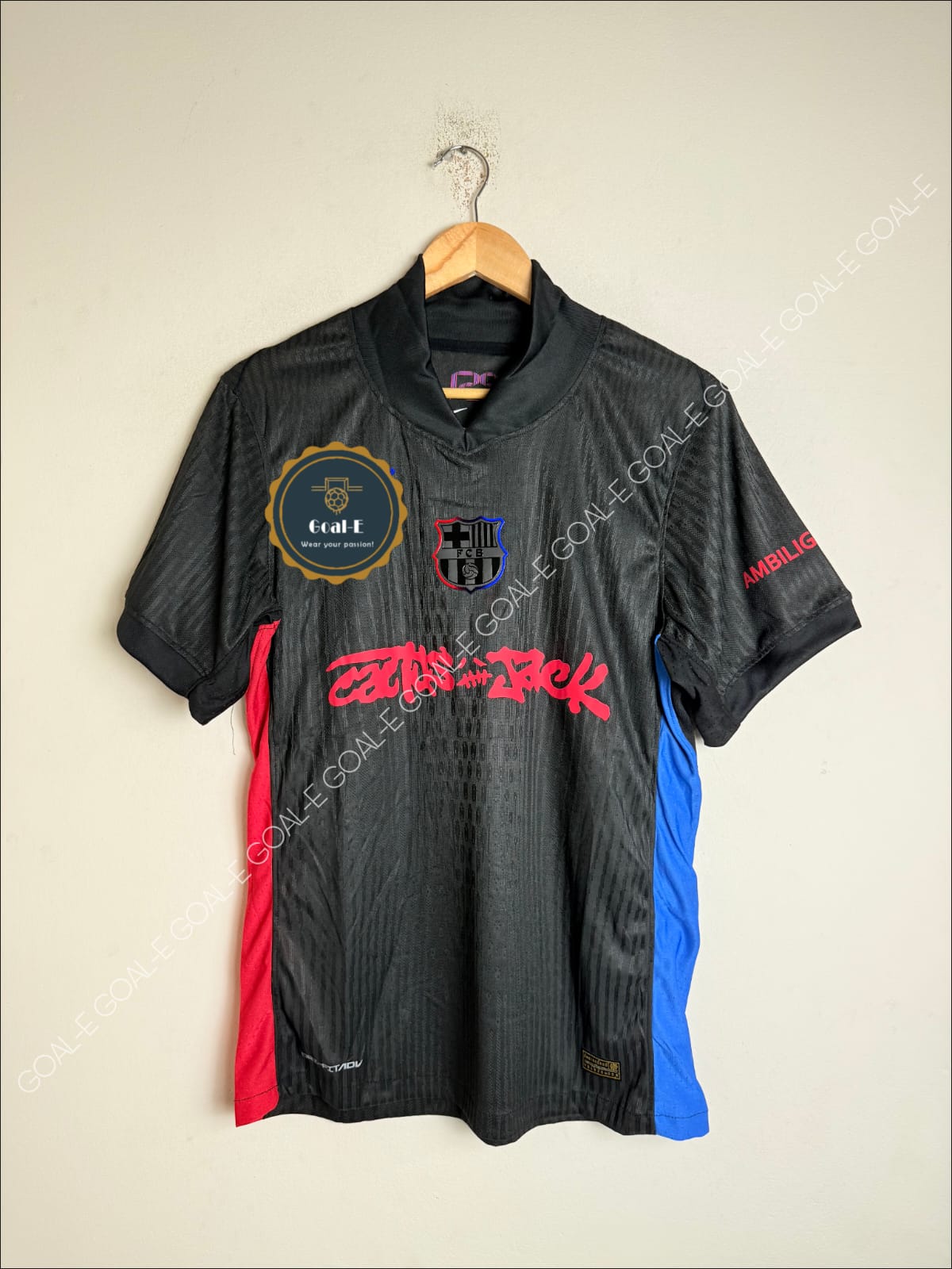 Barcelona 2024/25 Away Kit feat. Travis Scott