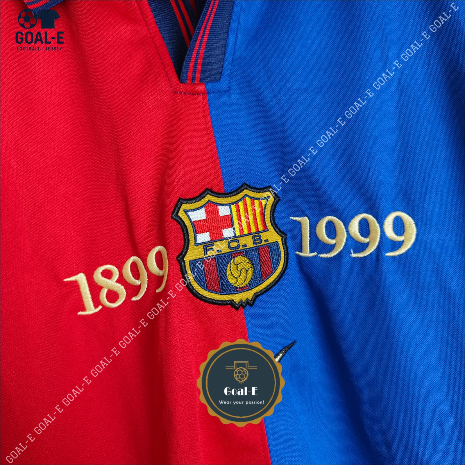 Barcelona 1899-1999 Centenary Kit (Full Sleeves) - Image 2