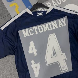 Scotland WC 2026 Home Kit with McTominay font
