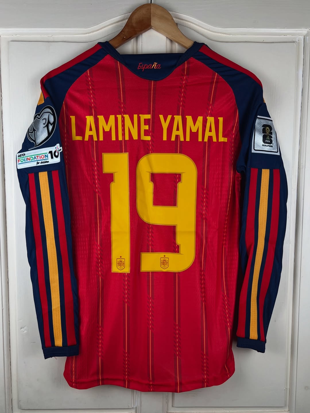 Spain WC 2026 Home Kit (Full Sleeves) - Image 2