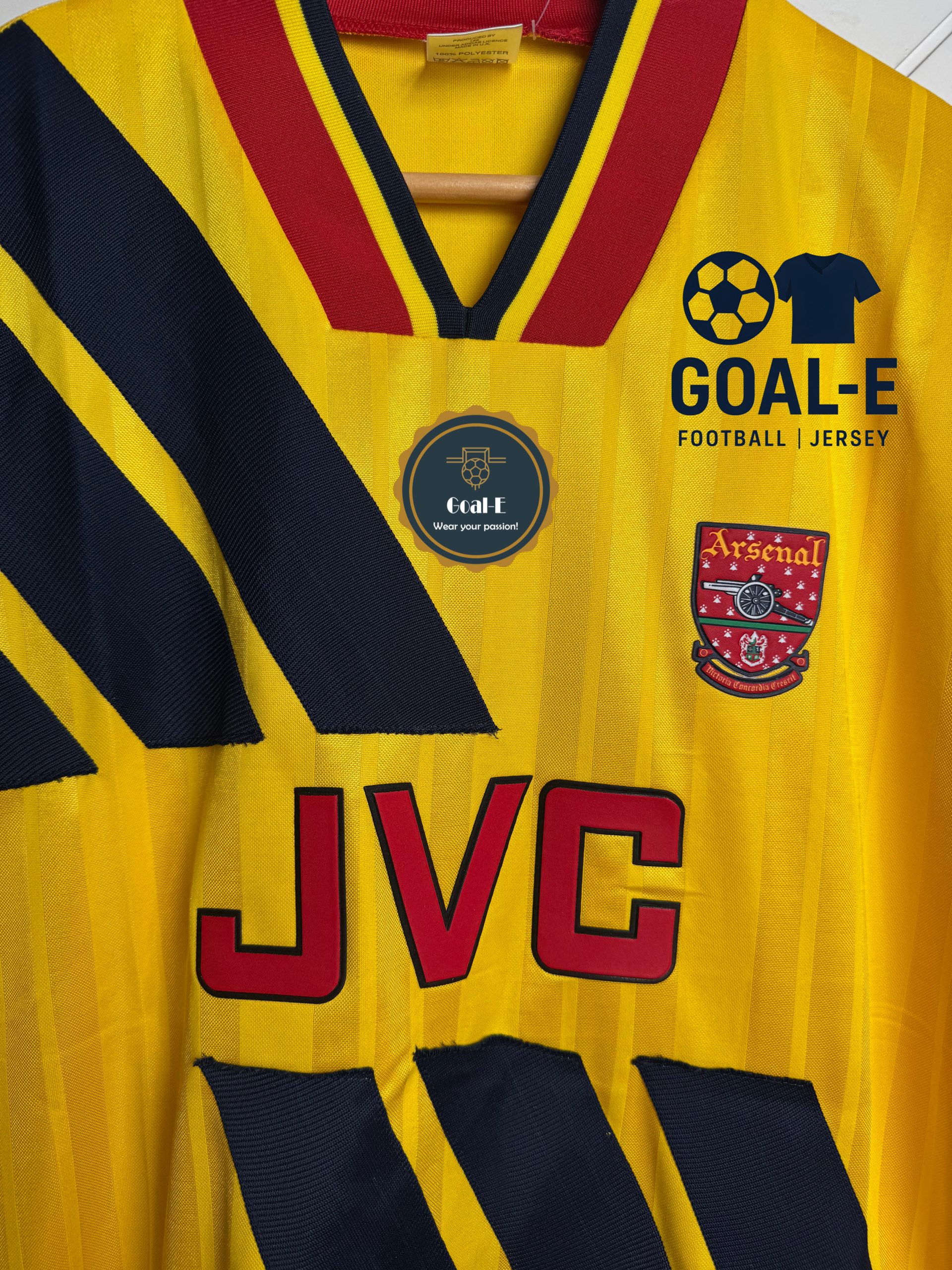 Arsenal 1993/94 Away Kit - Image 2