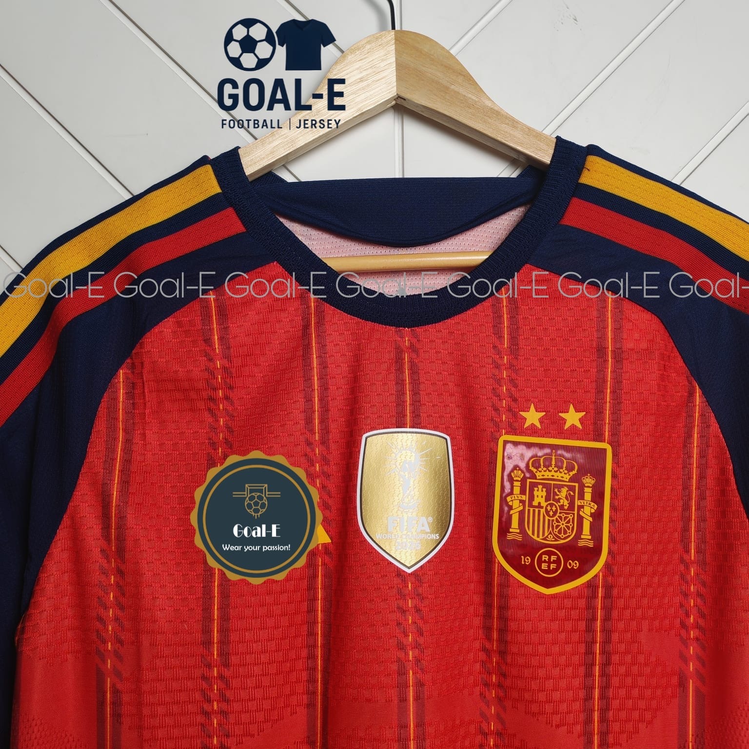 Spain New TWO STAR Home Kit - Image 3