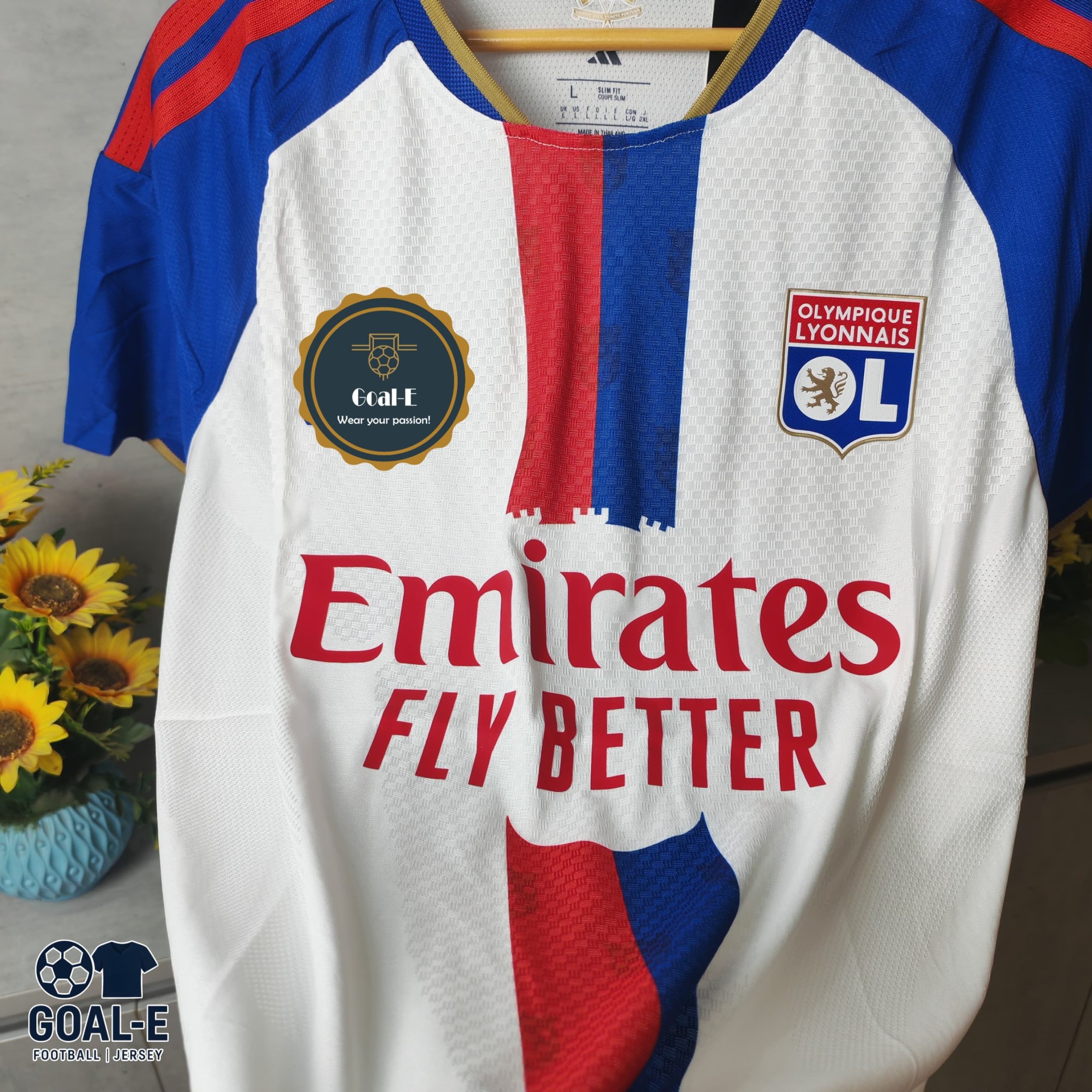 Olympic Lyonnaise 26/27 Home Kit - Image 3